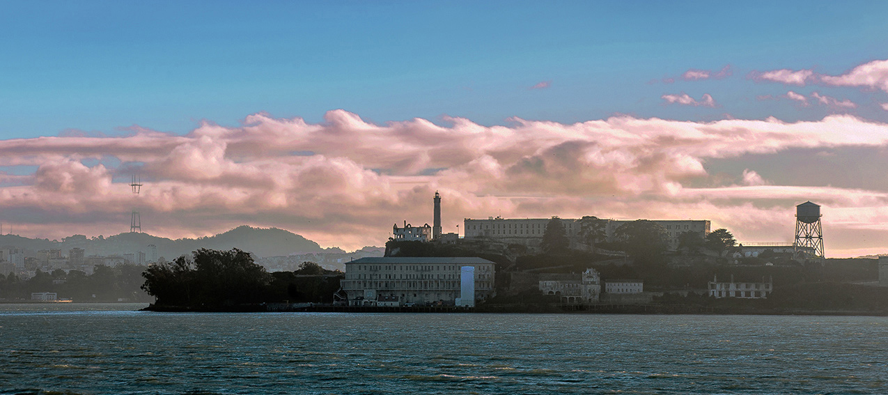 photo "Alcatraz Island San Fransico Bay#3" tags: landscape, architecture, panoramic, 