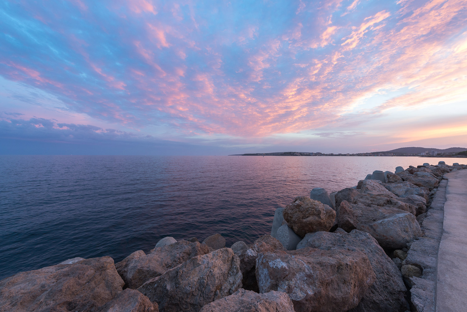 photo "***" tags: landscape, travel, nature, Europe, Majorca, Spain, clouds, summer, sunset, water