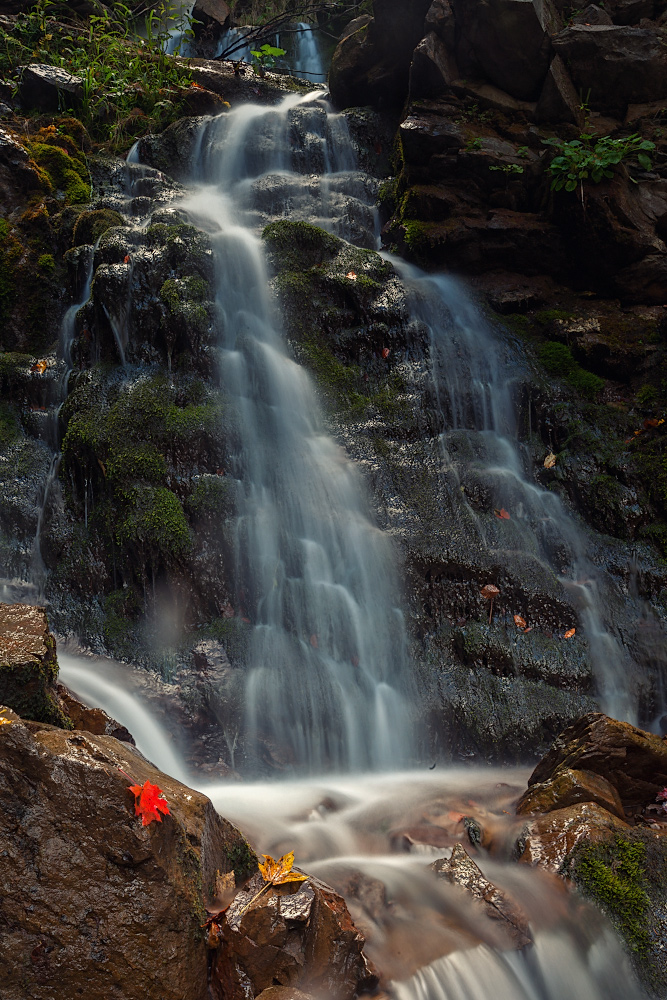 photo "***" tags: travel, landscape, nature, autumn, mountains, water, Карпаты, Труфанец, водопад