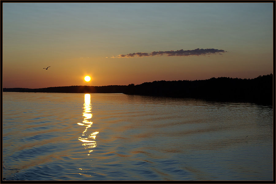 photo "***" tags: landscape, evening, river, свирь