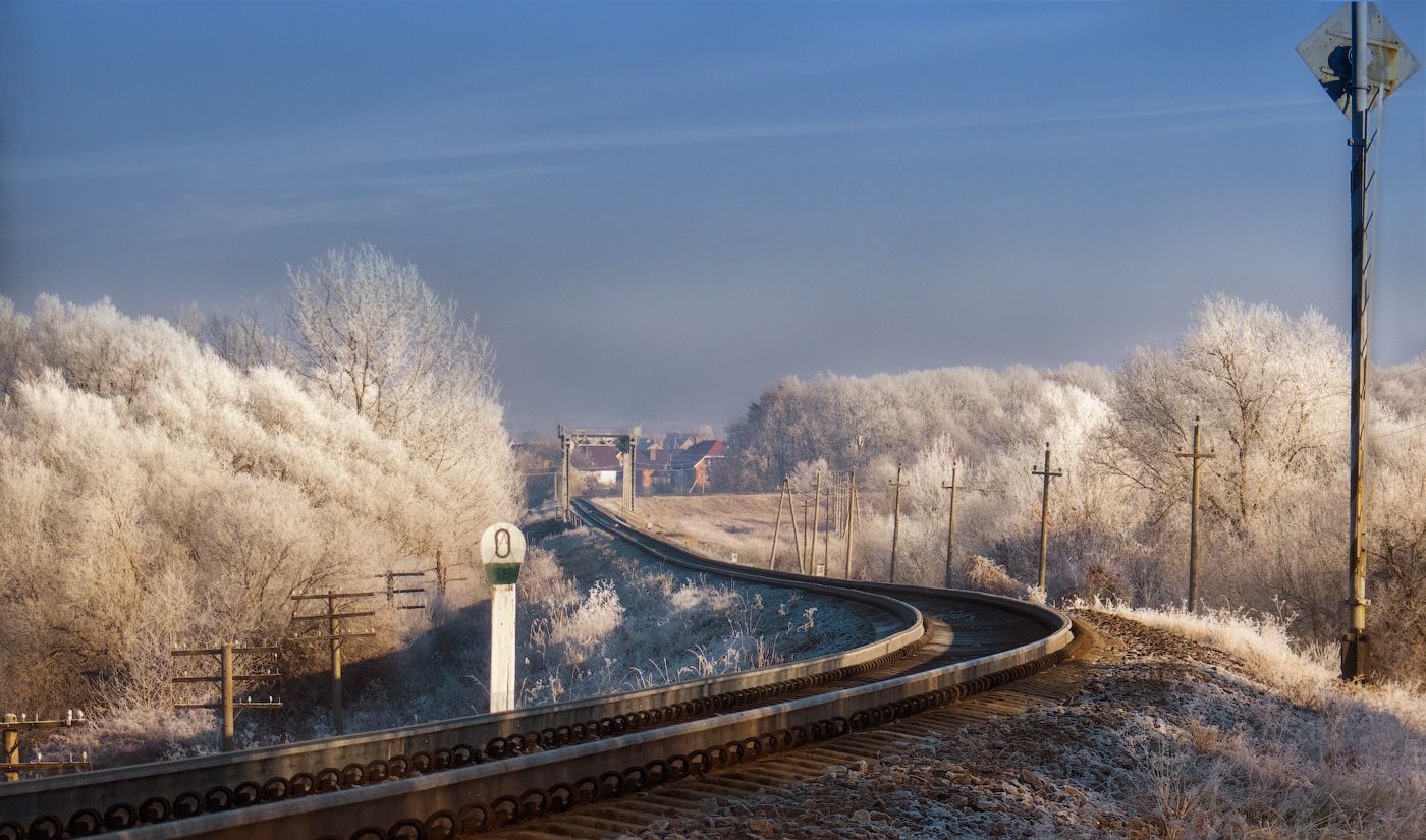 photo "Rime, or turn in the IR world 2..." tags: landscape, nature, panoramic, autumn, morning, белый, изморозь