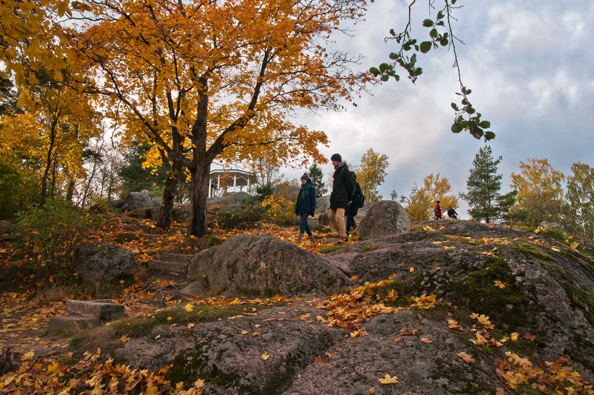 фото "В осеннем парке" метки: пейзаж, природа, Выборг, Европа, Россия, вода, осень, парк Монрепо