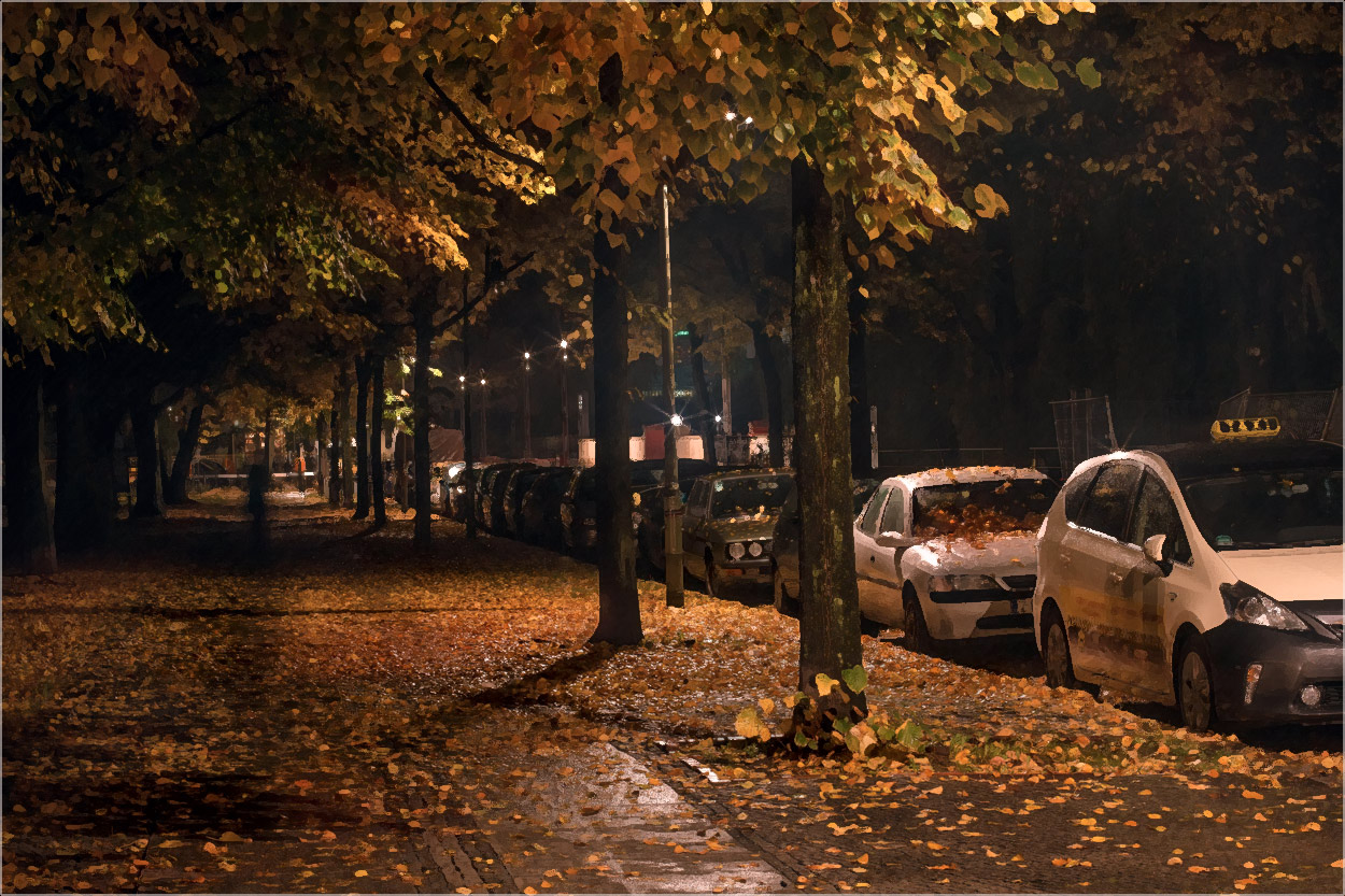 фото "Вглядываясь в Осень...." метки: пейзаж, foto liubos, Берлин, Европа, вечер, германия, осень, улица, улочки