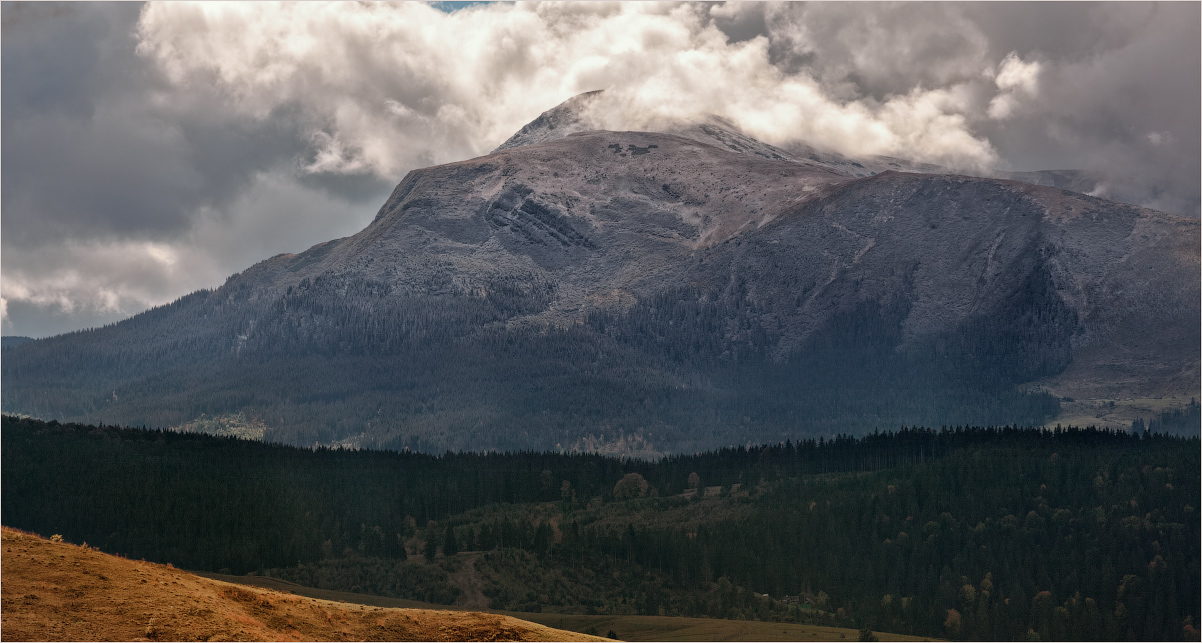 photo "***" tags: landscape, nature, travel, autumn, clouds, morning, mountains, sky, Карпаты