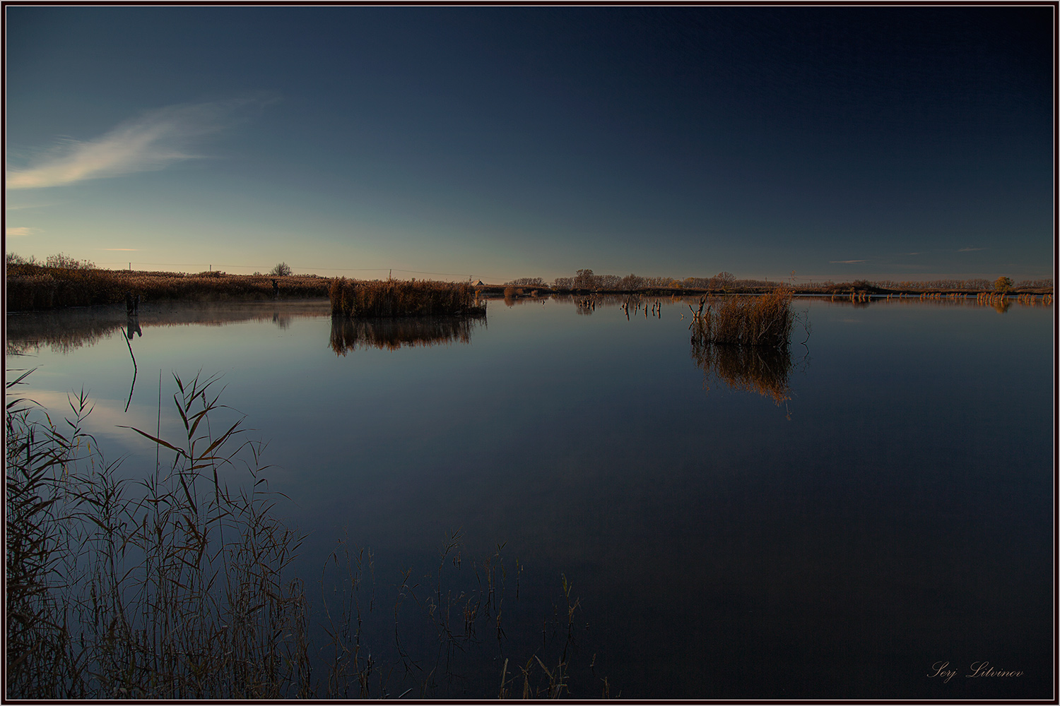 фото "***" метки: пейзаж, вода, осень, первые лучи солнца ..., утро