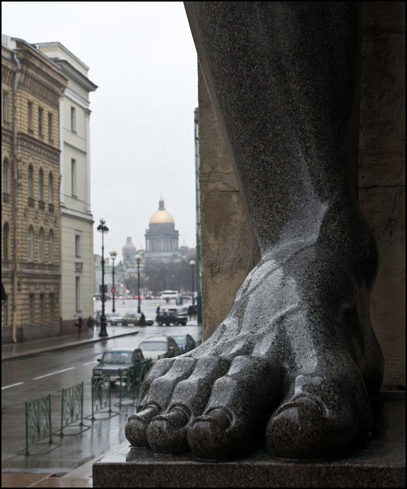 фото "У Эрмитажа. 4-е ноября 2013 года" метки: город, Атланты, Санкт-Петербург, Эрмитаж