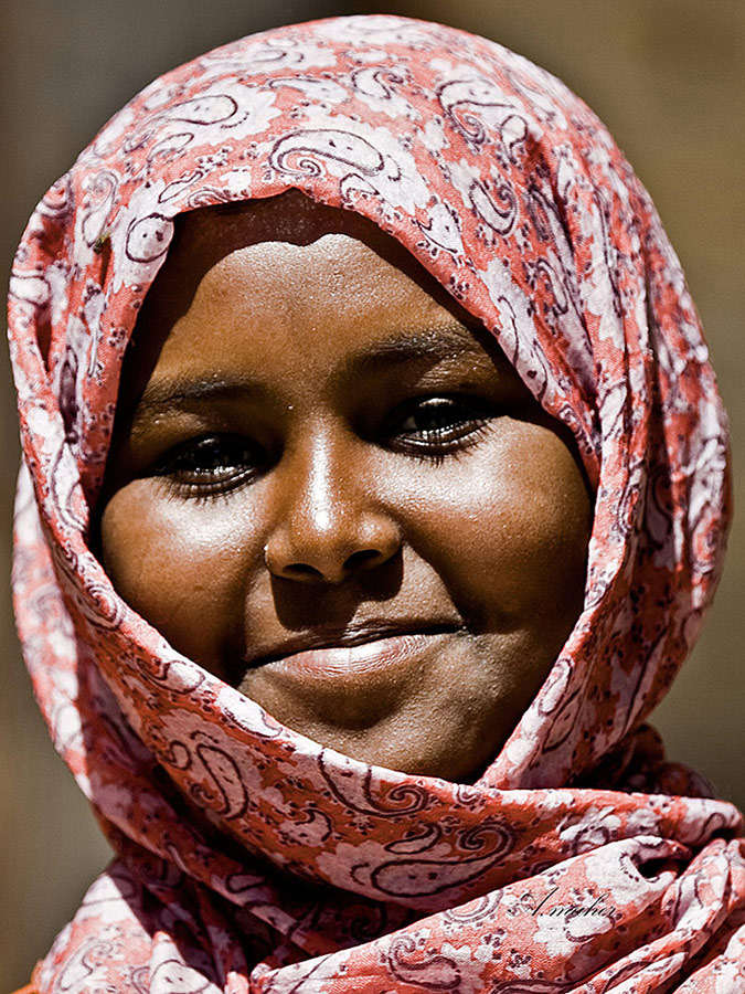 photo "A GIRL FROM NUBA" tags: portrait, Portrait