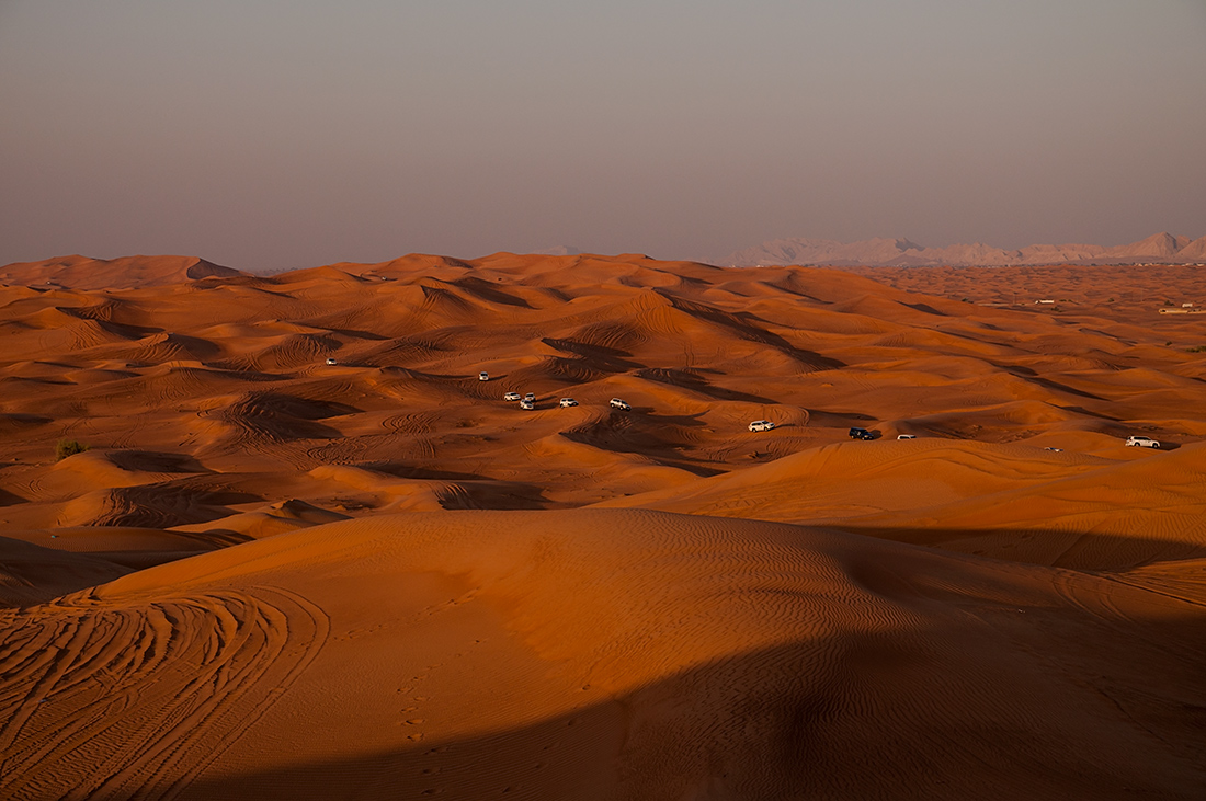 photo "Safari" tags: landscape, Sand, desert, dubai, safari, sunset