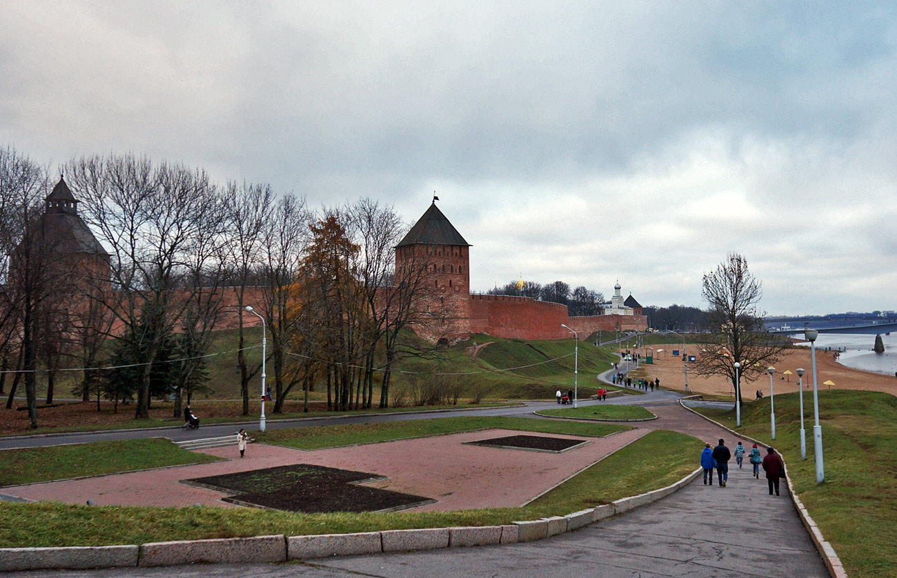 фото "Великий Новгород. Кремль." метки: пейзаж, 