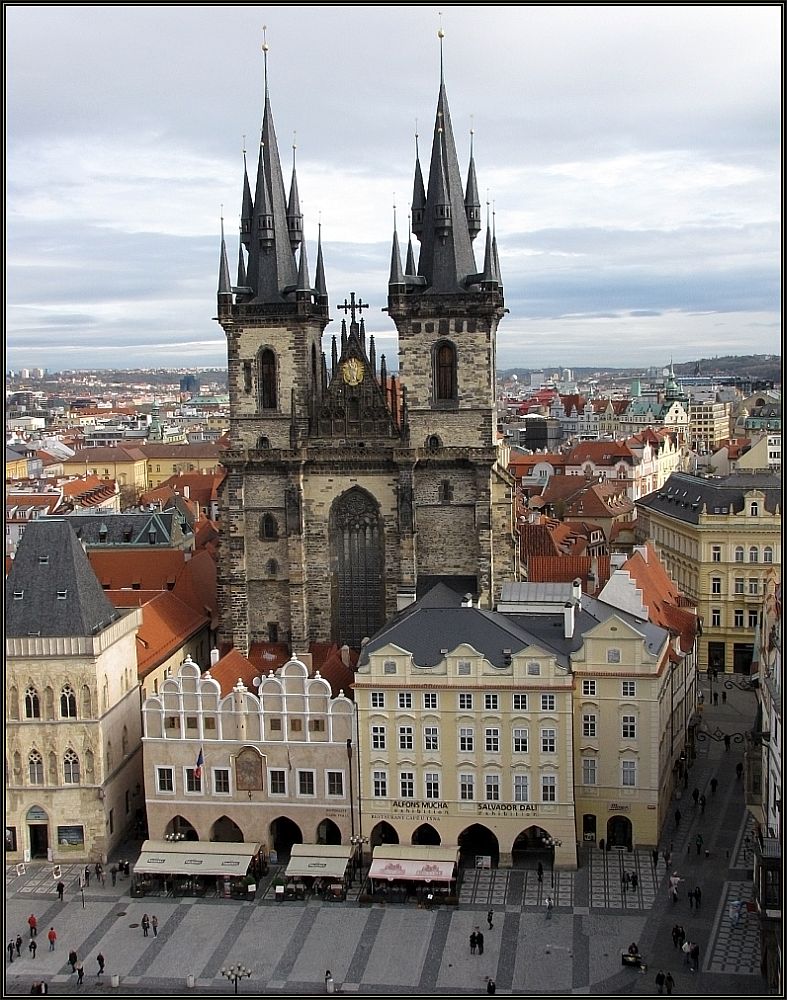 photo "Kostel Panny Marie pred Tynem" tags: architecture, travel, Prague, Чехия