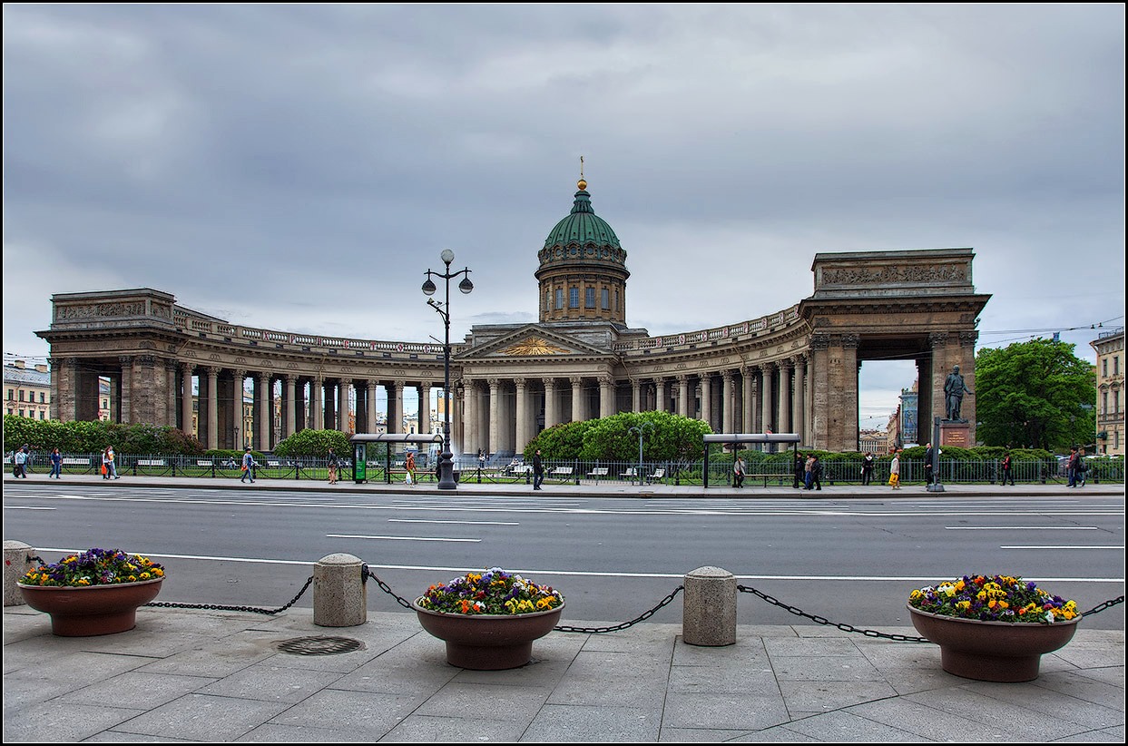 фото "Питер. Казанский собор" метки: архитектура, город, 