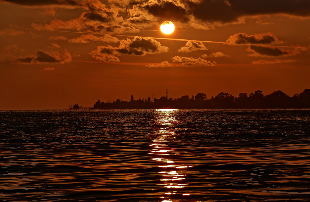 photo "***" tags: landscape, sea, sunset