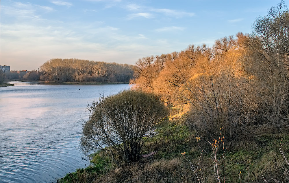 photo "River, autumn" tags: landscape, autumn, river, Челябинск