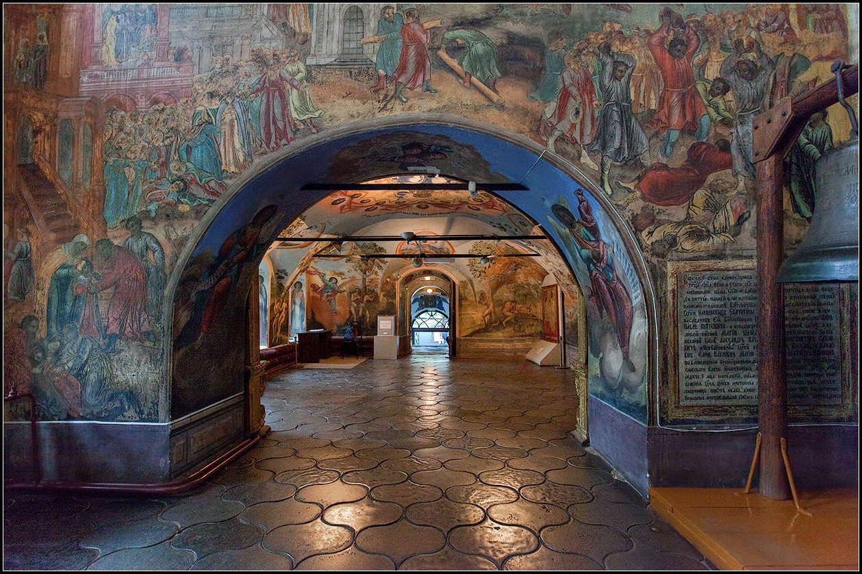 photo "Uglich. Dimitrii's church on blood. 1692" tags: architecture, interior, 