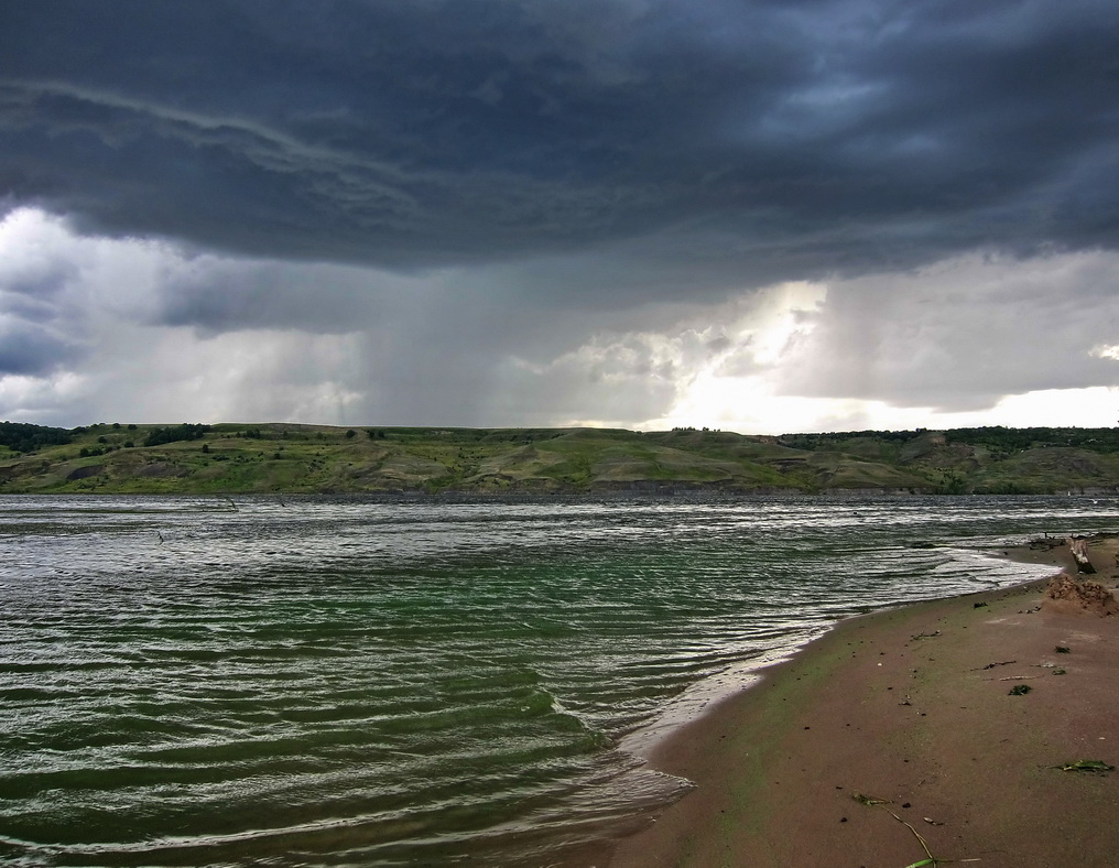 photo "***" tags: landscape, clouds, summer, water, волга