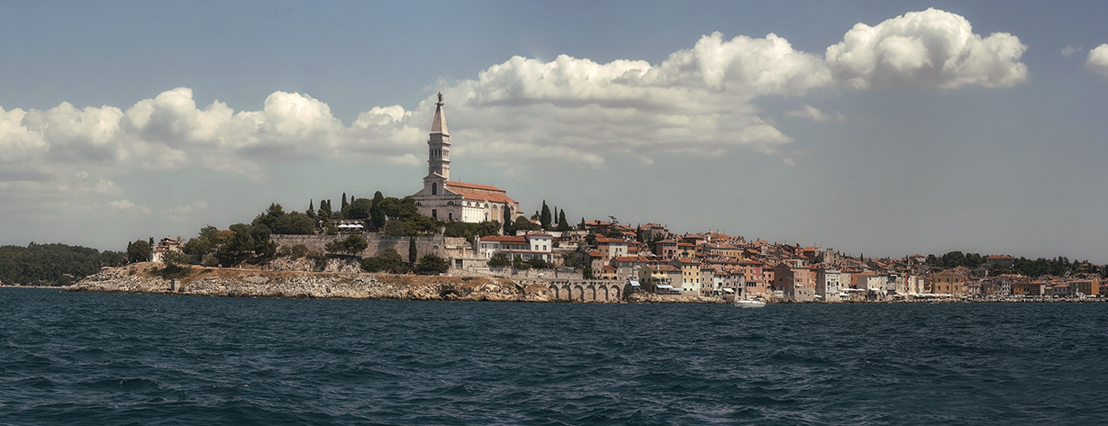 photo "***" tags: panoramic, landscape, city, sea, Старый Ровинь, Хорватия