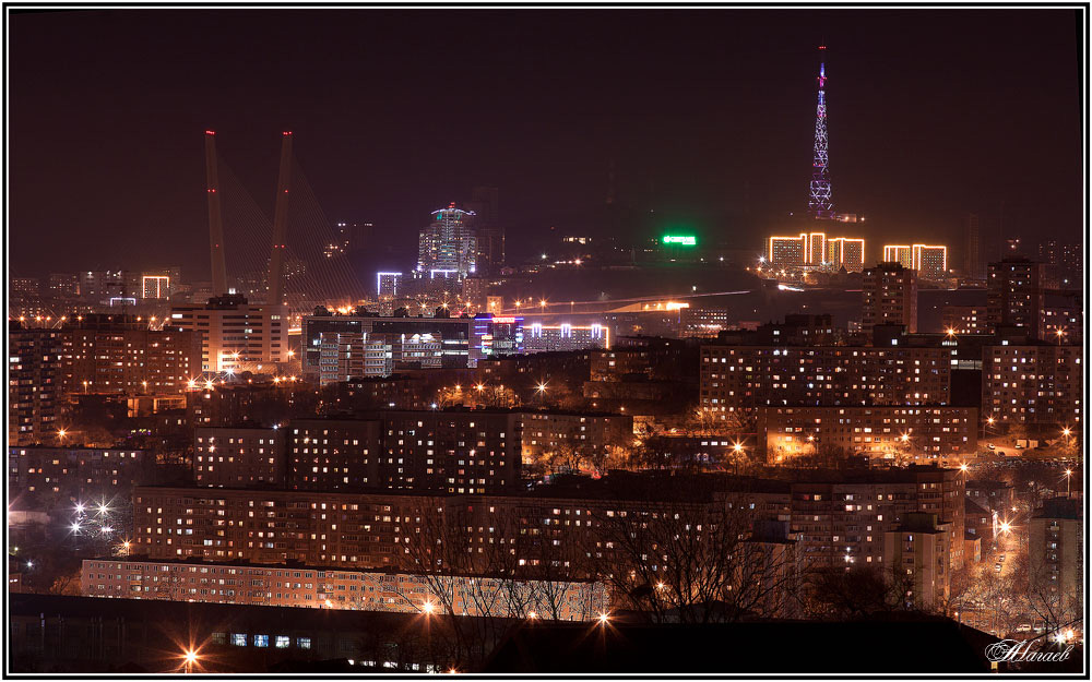 фото "Городские огни" метки: город, Город, огни