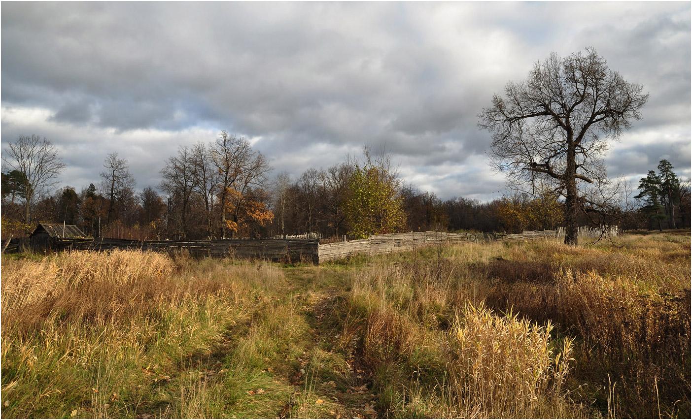 photo "***" tags: landscape, autumn, clouds