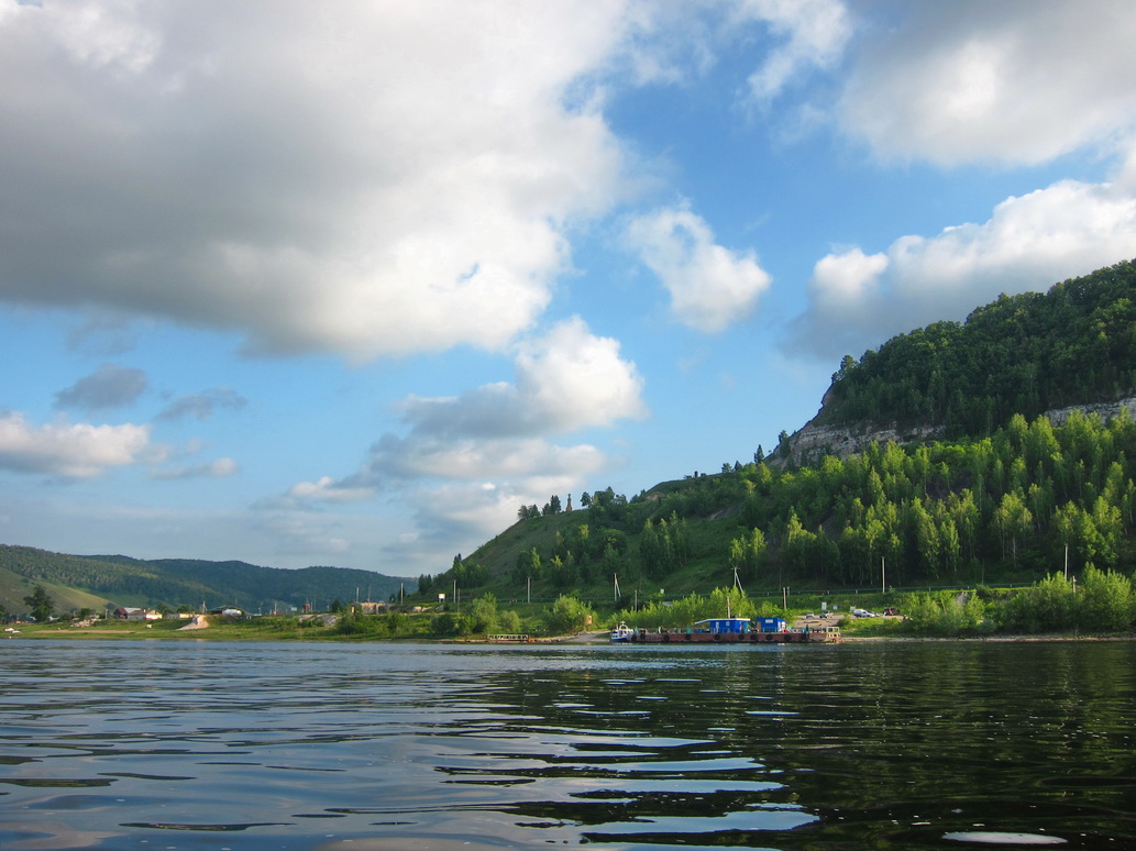 photo "***" tags: landscape, clouds, water, волга