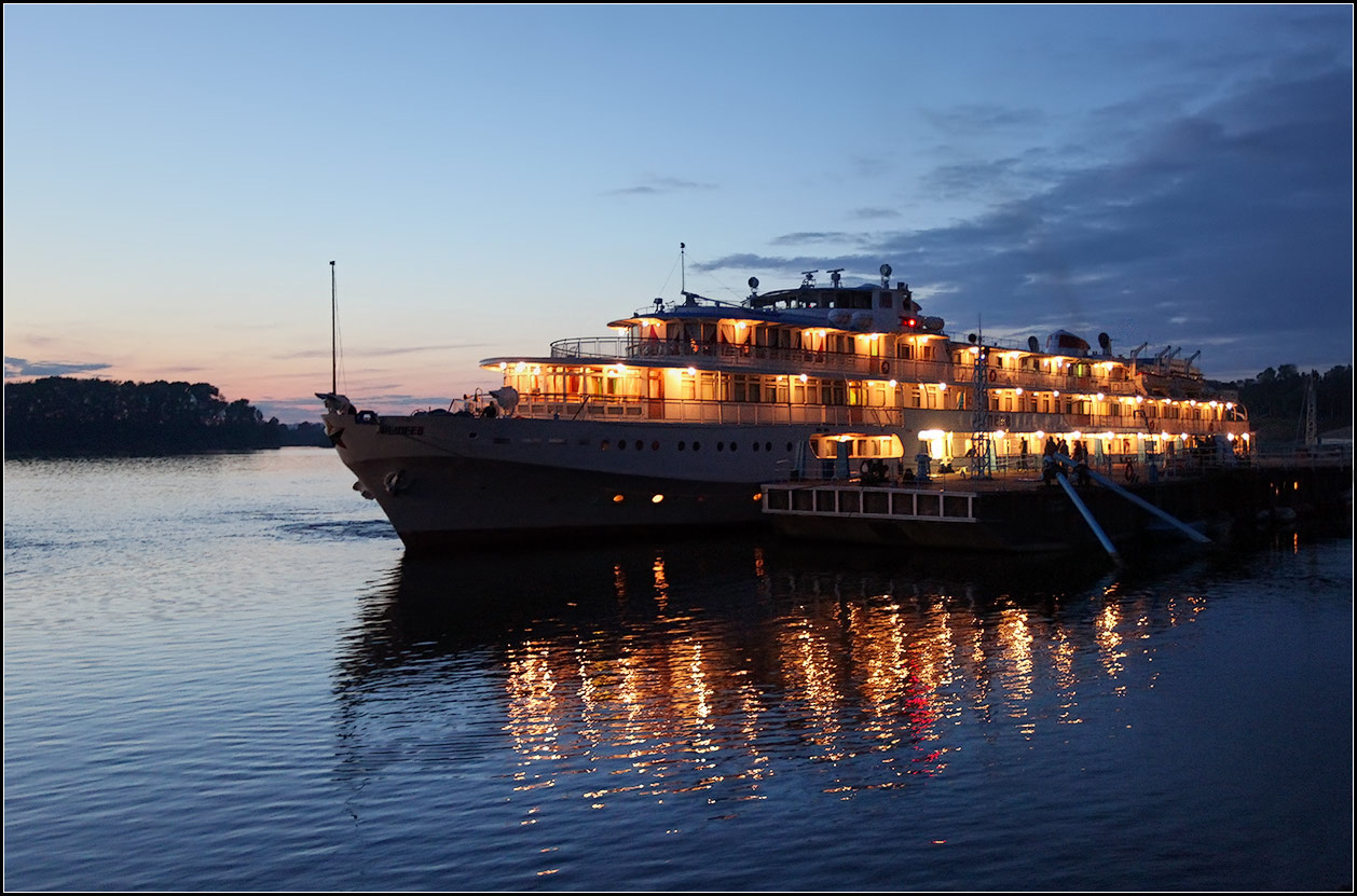 photo "Volga. Evening" tags: landscape, travel, misc., 