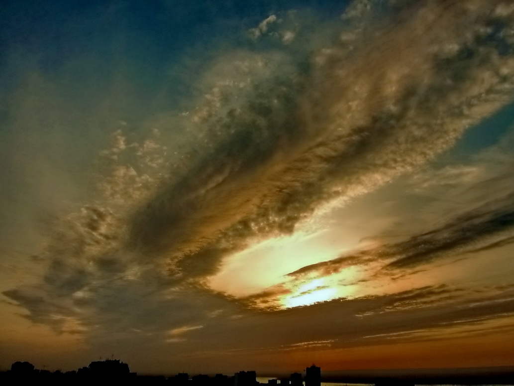 фото "Небесная фантасмогория" метки: пейзаж, закат