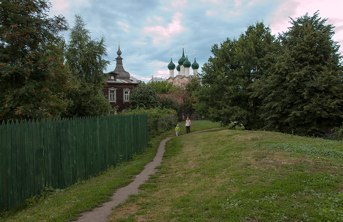 фото "Прогулка летним вечерком..." метки: пейзаж, природа, путешествия, Ростов Великий, лето, путешествие, туризм