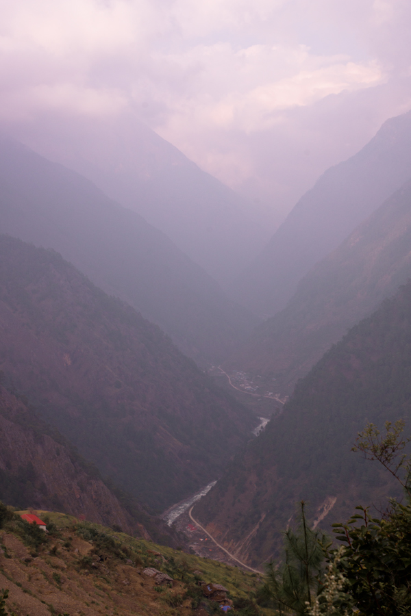 photo "The road" tags: landscape, travel, Asia, Nepal, mountains