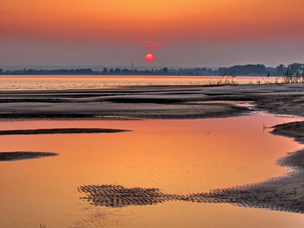 photo "***" tags: landscape, sunset, water, волга