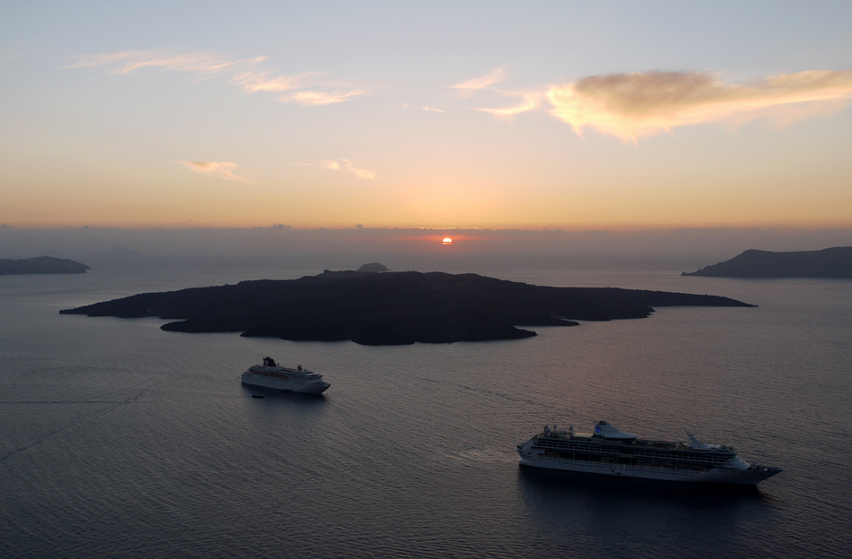 photo "Santorini Sunset" tags: , 