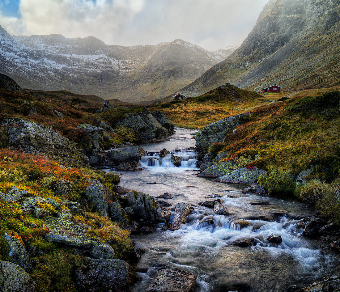 фото "V8" метки: пейзаж, природа, Europe, Norway, горы, облака, осень