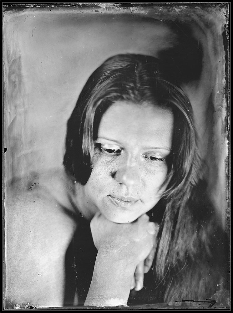 фото "Татьяна" метки: портрет, черно-белые, амбротип 18х24