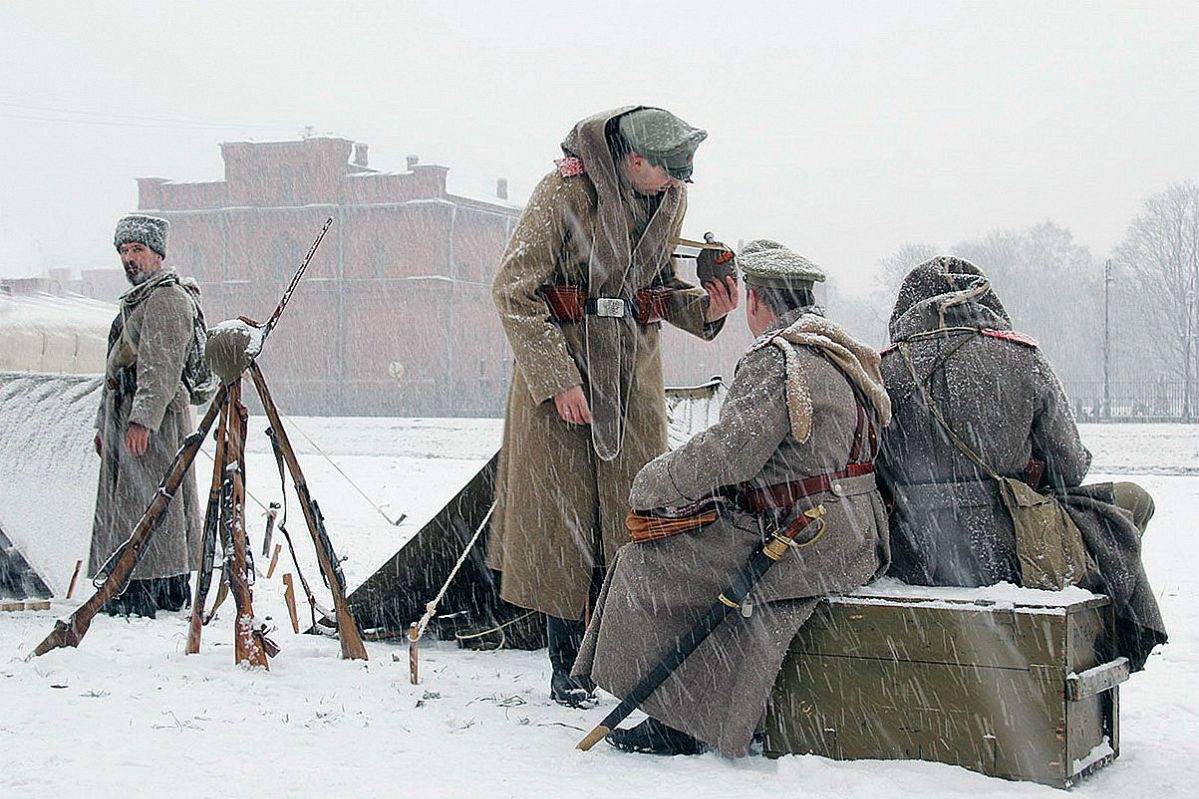 фото "Господа, а как воевать... водки нет!" метки: жанр, реконструкторы