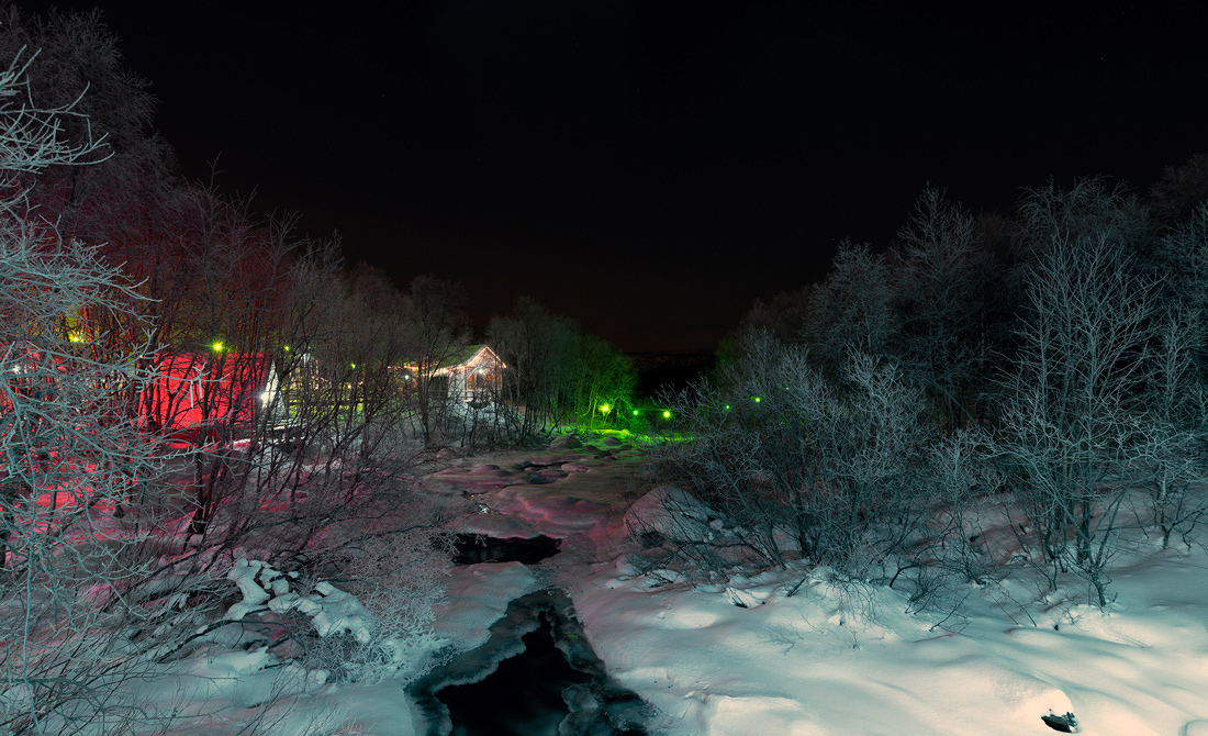фото "В морозную ночь" метки: пейзаж, 