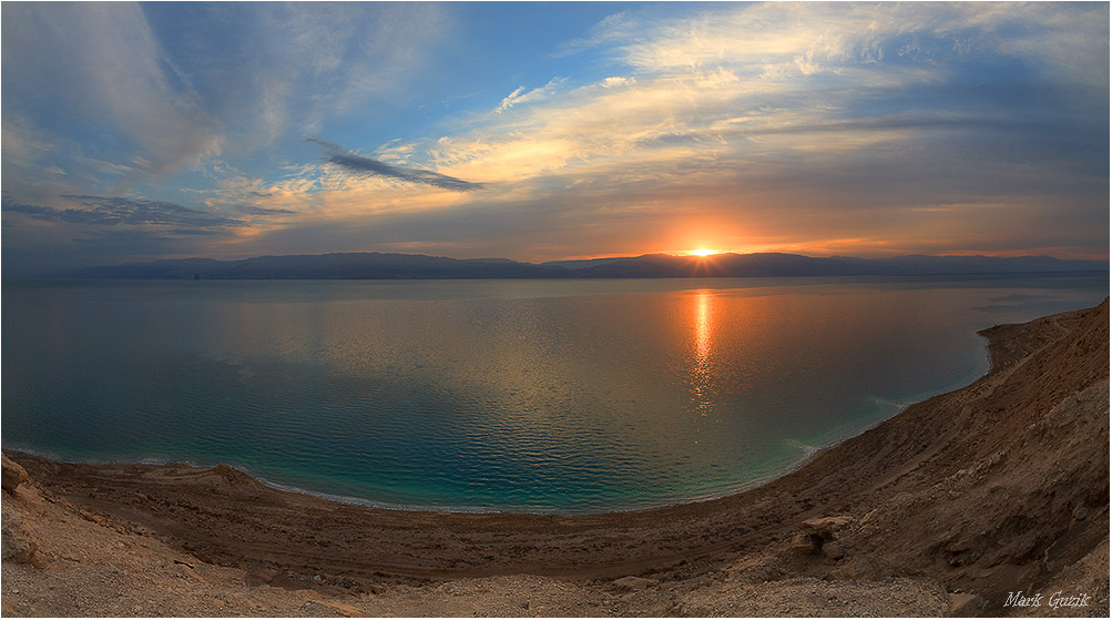 photo "Sunrise at the Dead Sea" tags: landscape, 