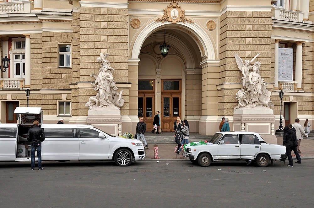 фото "из жизни лимузинов" метки: город, Одесса
