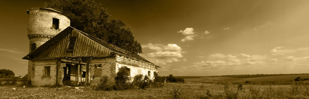 фото "Покинутое село" метки: пейзаж, архитектура, 