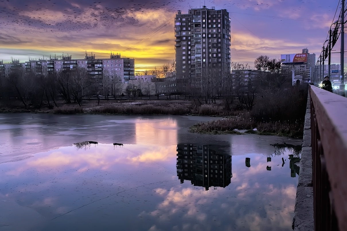 photo "Out day ..." tags: city, evening