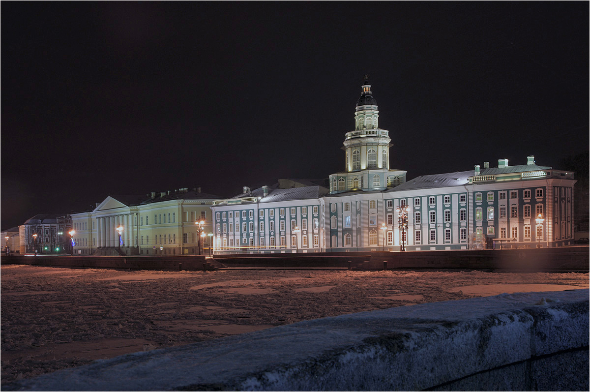 фото "Кунсткамера" метки: город, Нева, Санкт-Петербург, зима