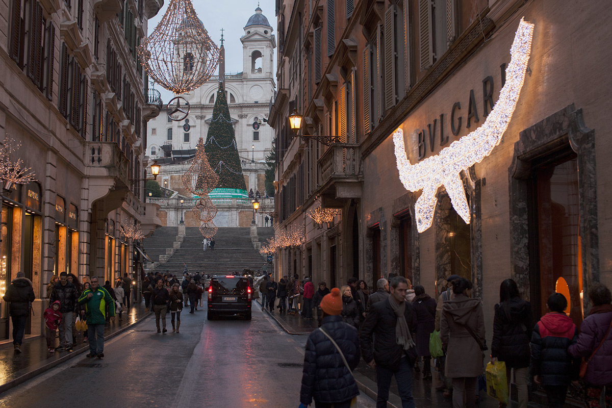 фото "Via dei Condotti" метки: город, 