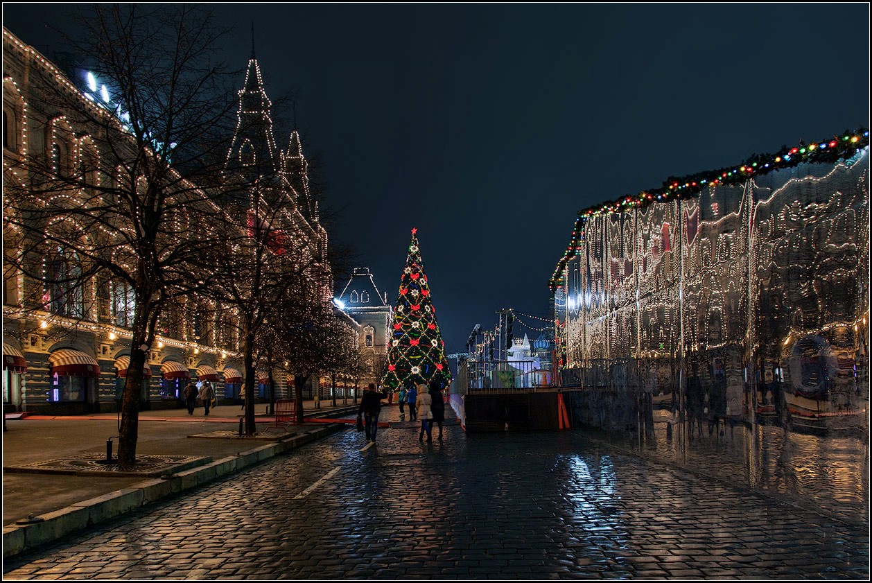 photo "Moscow New Year's  3" tags: city, architecture, street, 