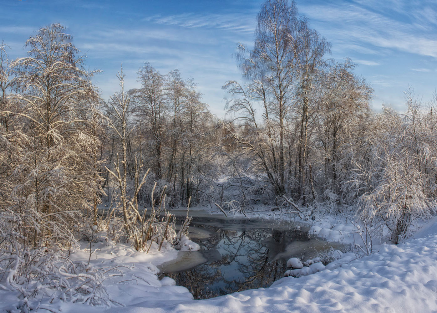photo "***" tags: landscape, winter, зарисовка