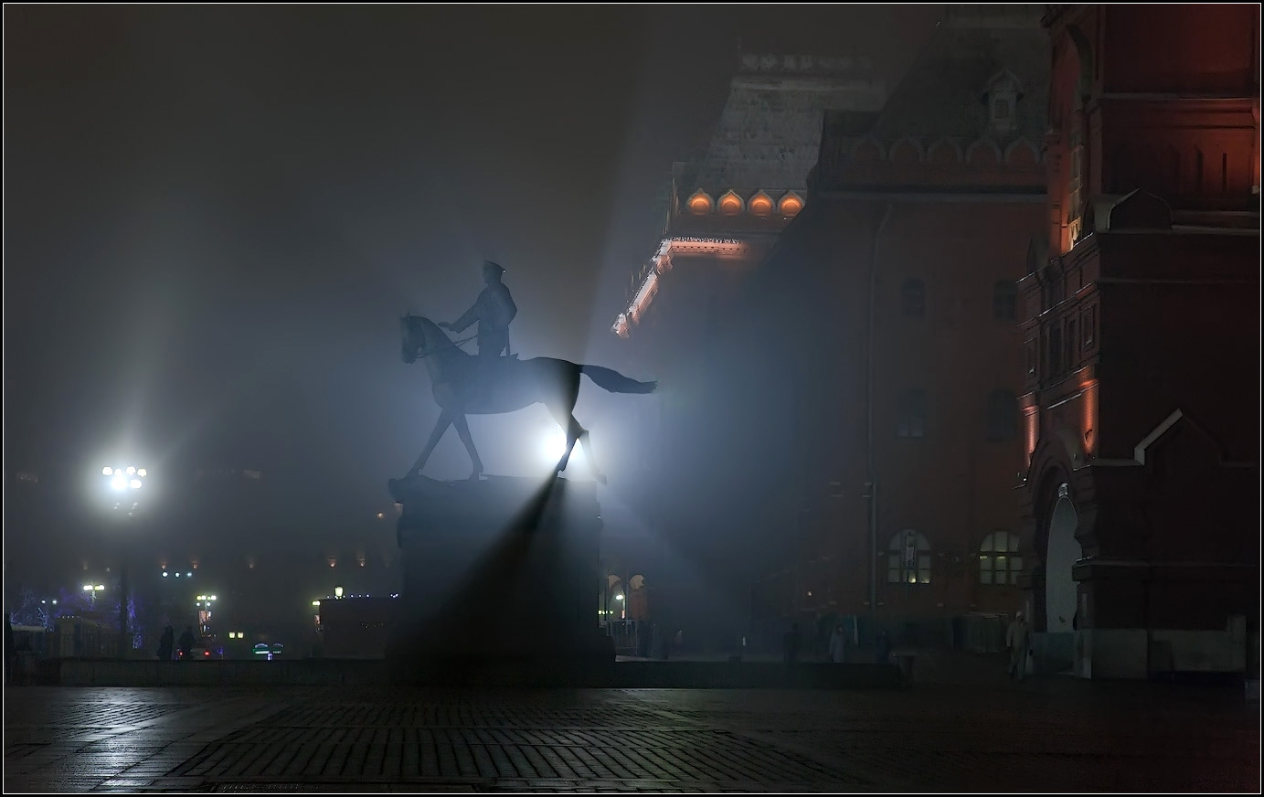 photo "Fog in Moscow" tags: architecture, city, 