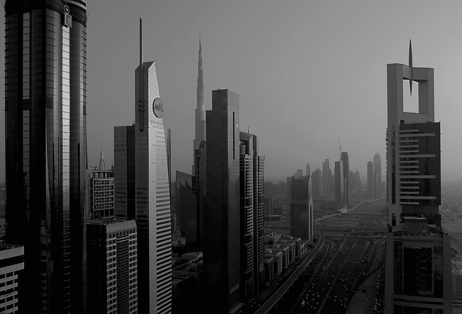 photo "Sheikh Zayed Road,Dubai" tags: city, architecture, 