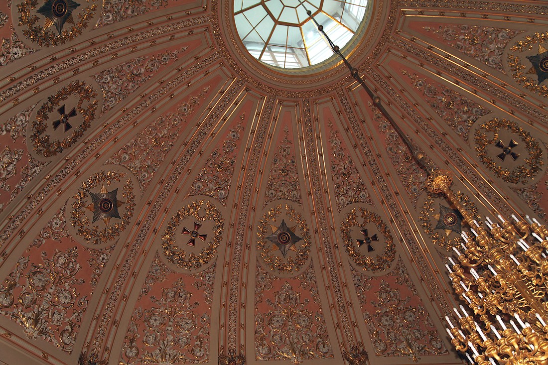 photo "The plafond of the Vladimir hall" tags: interior, Kremlin
