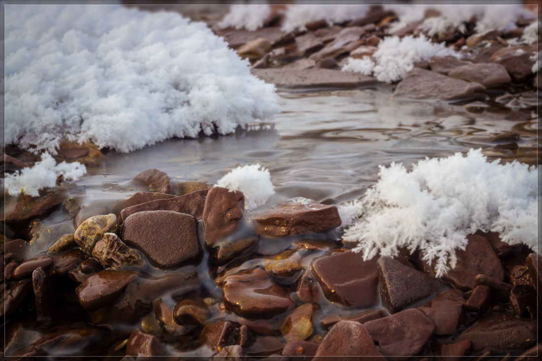 фото "***" метки: природа, вода, зима, камни, ручей, снег