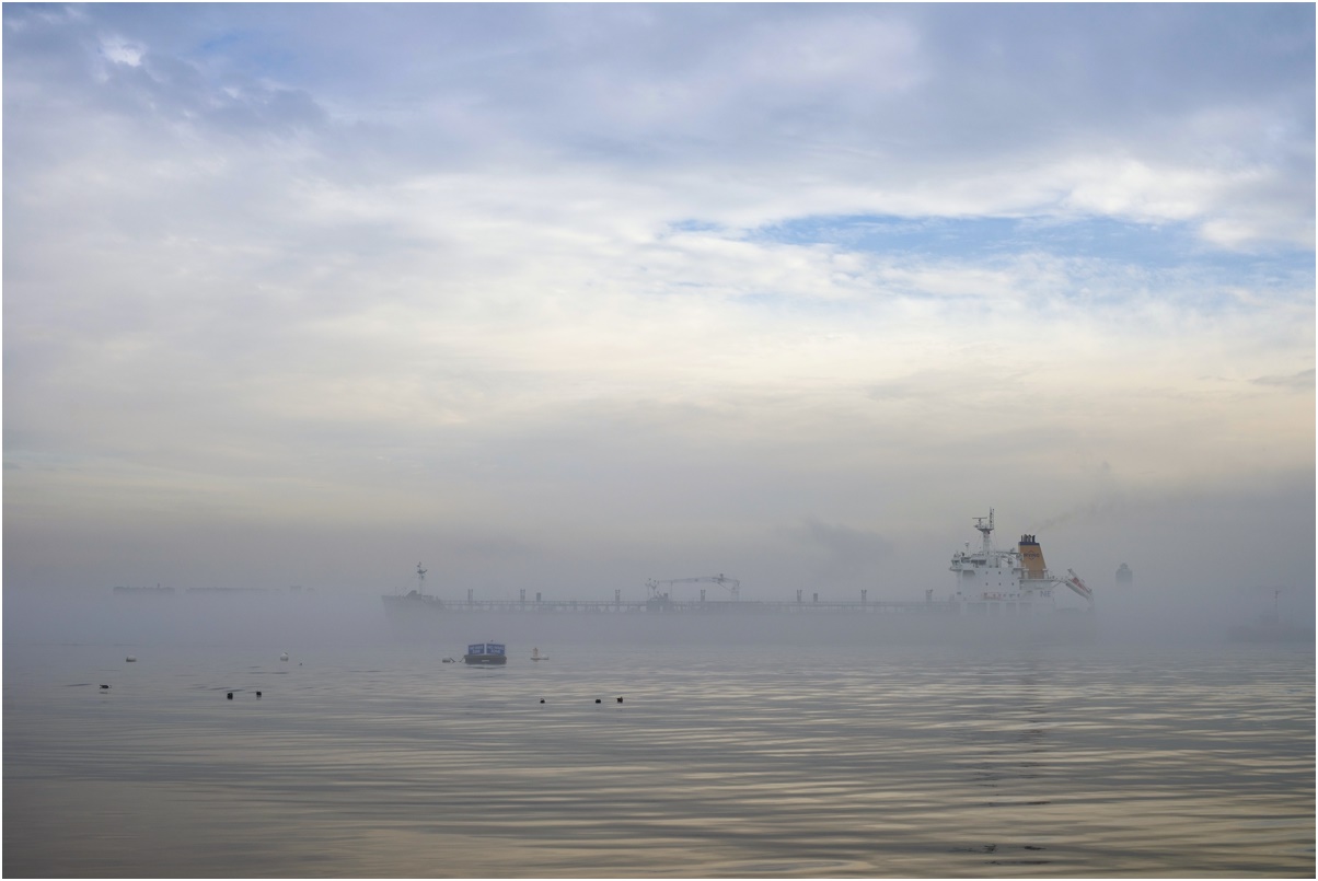 photo "through the fog" tags: landscape, fog, water