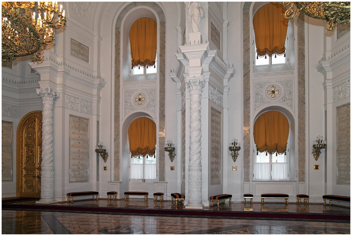 photo "St George's hall - 2" tags: architecture, interior, Большой Кремлёвский дворец