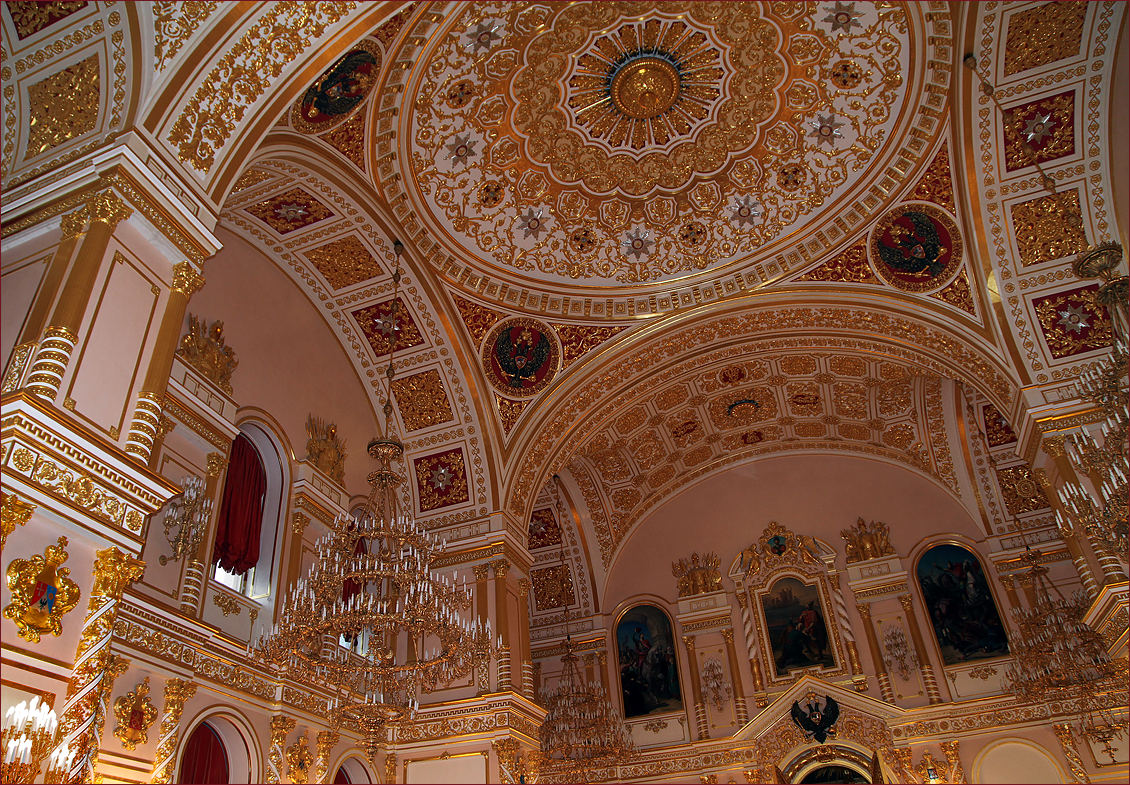 photo "Interior of the Alexander hall" tags: architecture, interior, Большой Кремлёвский дворец