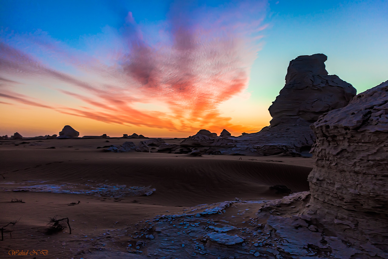 фото "Desert Sunset" метки: пейзаж, природа, путешествия, Sand, desert, Африка