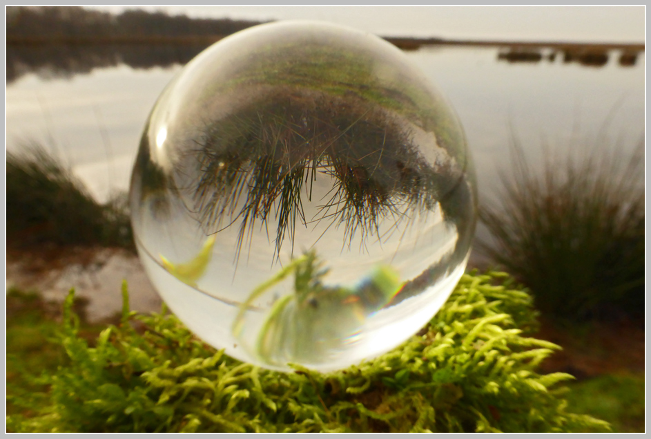 photo "Glass ball on the shore" tags: landscape, humor, still life, 
